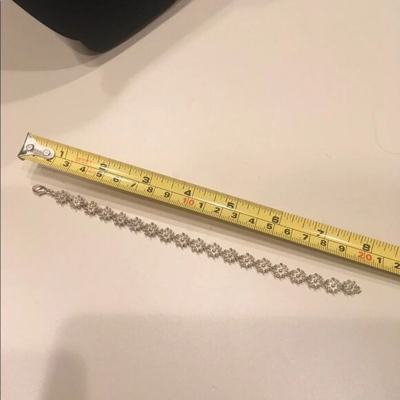 Sterling Flower Bracelet  - Picture 3 of 6